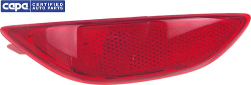Vista 6 de Evan-Fischer - Reflector de parachoques trasero compatible con Hyundai Accent Sedan 2012-2017, CAPA, lado del conductor