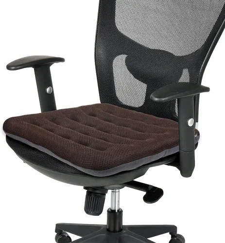 Vista 8 de SINOSSO Cojín para Silla de Oficina con Excelente Efecto de Soporte 1 Paquete, Cojín de Asiento de Escritorio/Computadora de Malla de Aire de Lujo