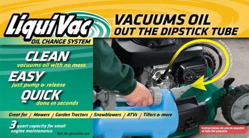 Vista 2 de Sistema de cambio de aceite para motor de tamaño grande LiquiVac, de Air Power America, S