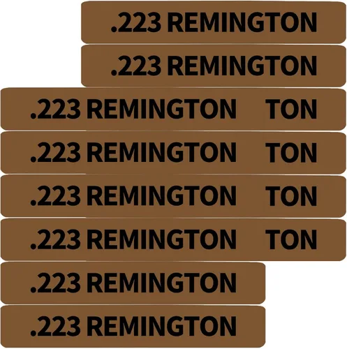 Vista 8 de Paquete de 12 bandas de marcado Miaozhun .223 Remington Magazine .223 para identificación de calibre de revista