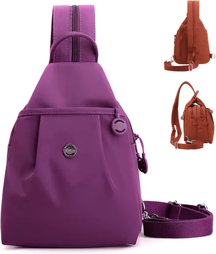Vista 11 de Bolsa impermeable de 2 vías, impermeable Oxford de gran capacidad convertible al hombro, bolso cruzado
