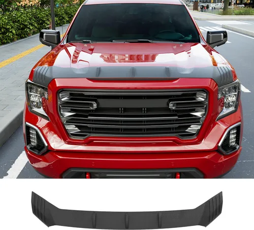 Vista 18 de powoq Deflector de capó compatible con Jeep Wrangler JK 2007-2018