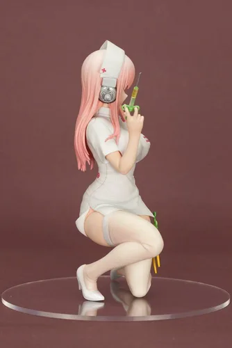 Vista 5 de Orchid Seed - Estatua de PVC Nitro Super Sonic 1/7 Super Sonico Nurse Versión 17 c