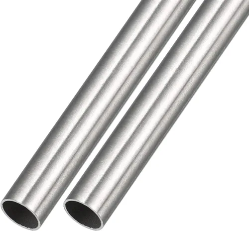 Vista 20 de METALLIXITY Tubo de acero inoxidable 304 (0.118 in de diámetro exterior x 0.008 in de pared T x 9.843 in de largo), 2 piezas, tubo recto