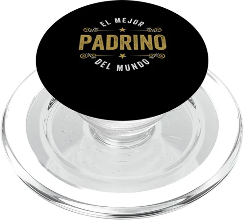 Vista 7 de PopSockets Adhesivos PopGrip Padrino o El Mejor Padrino del Mundo