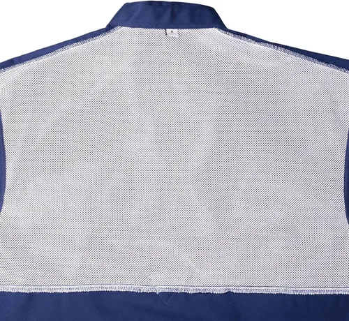 Vista 4 de Alimens & Gentle - Camisa de pesca de manga corta con protección solar, transpirable, casual, con botones, camisas
