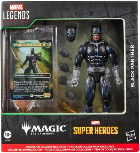 Vista 2 de Marvel Legends Series Magic: The Gathering Black Panther