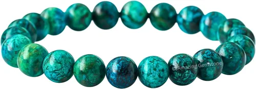 Vista 97 de Amazing Gemstone Crystal Bracelet for Women Men's Gifts - Protection Healing Crystal Bracelet - 8mm Gemstone Beaded Stretchable Bracelet Pulseras
