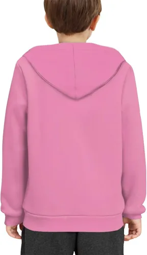 Vista 2 de Ystardream - Sudaderas para niñas adolescentes con bolsillo, sudaderas de manga larga para niños 0 Lindo Axolotl Rosa