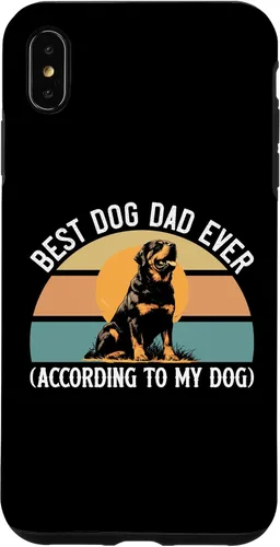 Vista 11 de Rottweiler Dog Lover Gift, Best Dog Dad Ever, Rottie Father Case for iPhone 17