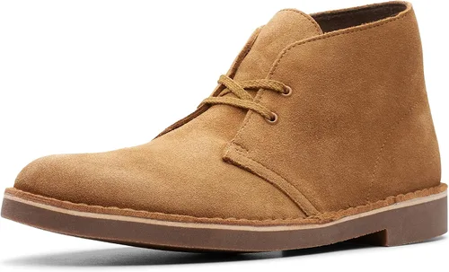 Vista 18 de Clarks Botas Chukka Bushacre 2 para hombre Ante negro