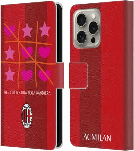 Vista 30 de Head Case Designs Officially Licensed AC Milan Dream Big Children Leather Wallet Case Compatible with Apple iPhone 11