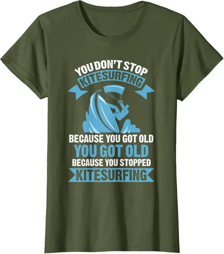 Vista 20 de Kitesurfer Kitesurf Kiteboarding Surfing Surfer Camiseta