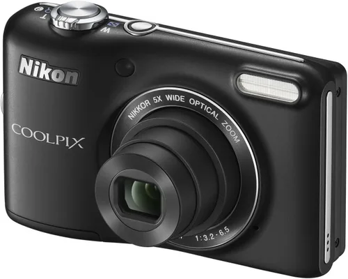 Vista 3 de Nikon COOLPIX L28 Cámara digital de 20,1 MP con lente de zoom 5x y LCD de 3" (negro) (Modelo antiguo)