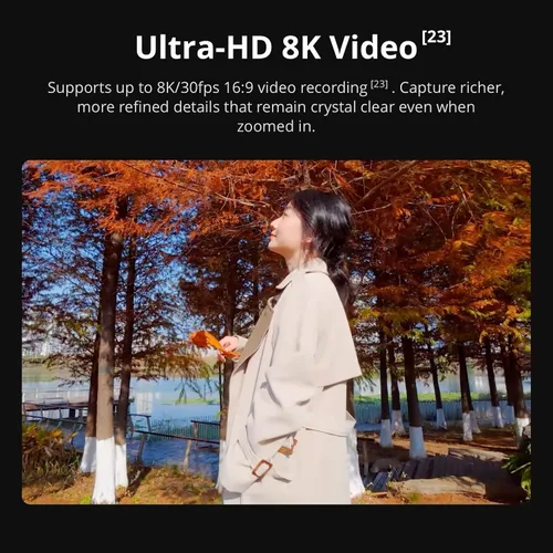 Vista 4 de DJI Osmo Action 6 Capture More Combo, cámara de acción impermeable 8K con sensor cuadrado de 1/1.1", apertura variable de f/2.0–f/4.0, duración