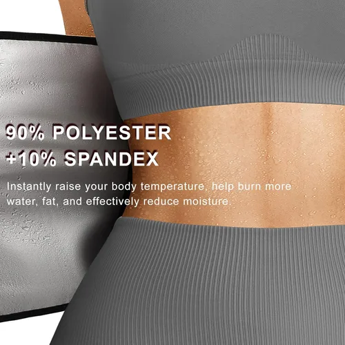 Vista 4 de Wonder-Beauty Entrenador de cintura para mujer, corsé con control de abdomen, entrenador de cintura, talla grande con 8 huesos de acero y bolsillo