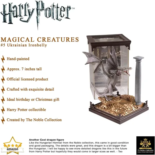 Vista 4 de Criaturas Mágicas de Harry Potter: N.° 5 Ironbelly ucraniano.