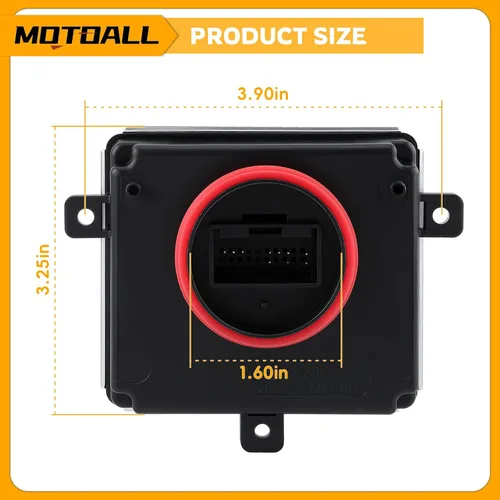 Vista 3 de MOTOALL Módulo de Luz de Circulación Diurna con Balasto Control DRL para Audi RS5 RS6 AllRoad 28357987 401140244 4G0907697D