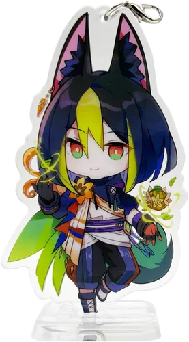 Vista 64 de YJacuing Genshin Impact - Figura de llavero de acrílico