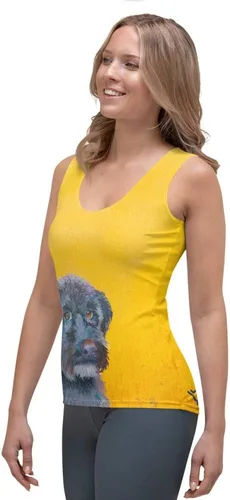 Vista 4 de Whimsy Fit Ropa casual y deportiva ligera, de colores brillantes, cómodas camisetas sin mangas