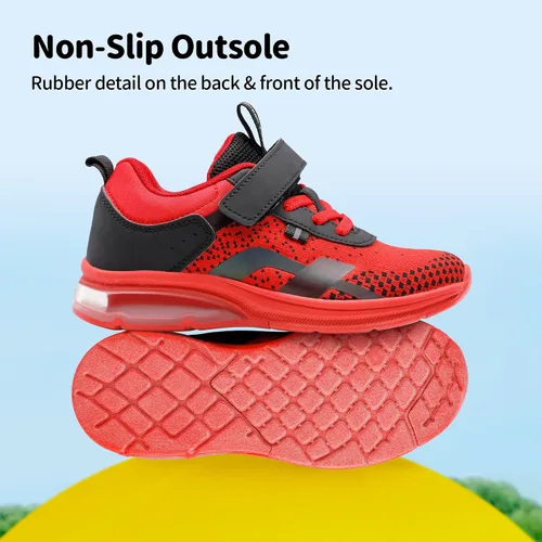 Vista 3 de DREAM PAIRS Zapatos para niños y niñas, tenis para correr o correr
