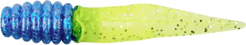Vista 42 de Bobby Garland Slab Slay'R Señuelo de Pesca de Plástico Suave para Crappie, Equipo de Pesca y Accesorios, 2", Doble Arco Iris Plateado Arco iris