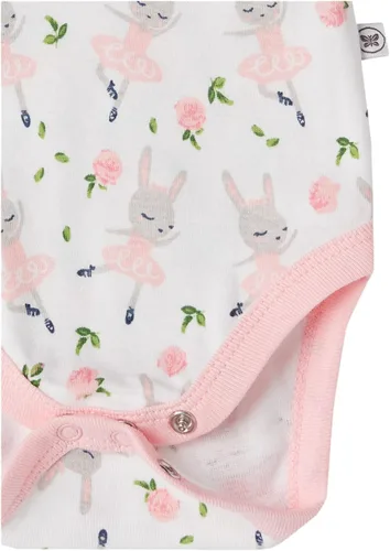 Vista 7 de HonestBaby Multipack de mamelucos de manga larga de algodón orgánico para bebés y niñas