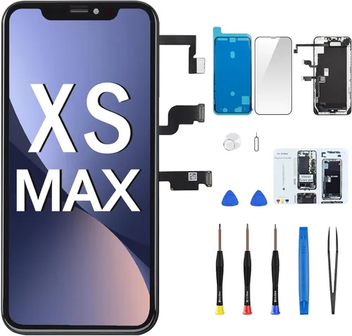 Vista 7 de [OLED] para iPhone Xs Max Reemplazo de pantalla de 6.5 pulgadas con altavoz frontal Sensor de proximidad OLED 3D pantalla táctil digitalizador