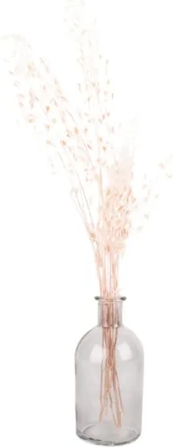 Vista 9 de Koyal Wholesale Juego de 6 mini jarrones de cristal para centros de mesa, bodas y decoración del hogar, pequeñas botellas decorativas para flores