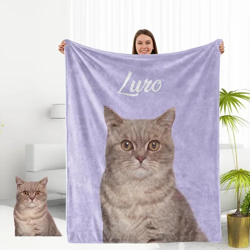 Vista 20 de TURMTF Manta personalizada con foto para mamá de hija e hijo, regalos de boda personalizados para ella, él, pareja, esposa, marido, novia, novio