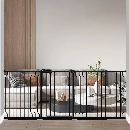 Vista 17 de Fairy Baby Puerta de seguridad para bebés Extensión de 12 cm para puerta de seguridad para bebés con cierre automático Puerta de seguridad