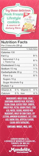 Vista 3 de Christie Peek Frean Crema de Frutas, 10.58 oz