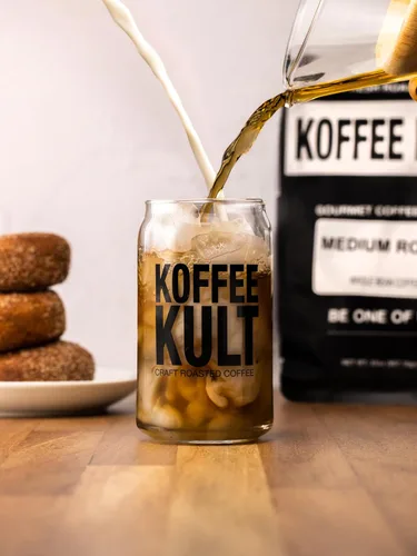 Vista 5 de Koffee Kult Café molido suave y sabroso, tostado medio, perfecto para una taza relajante en cualquier momento (tostado medio, 12 onzas)
