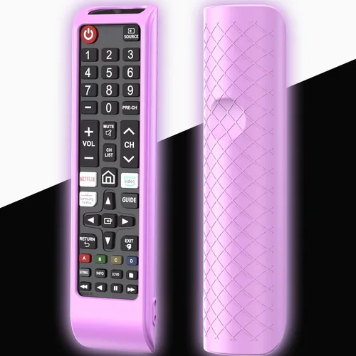 Vista 13 de Funda remota para Samsung Controller, cubierta de silicona para BN59-01199F Smart TV Control Skin Sleeve Negro