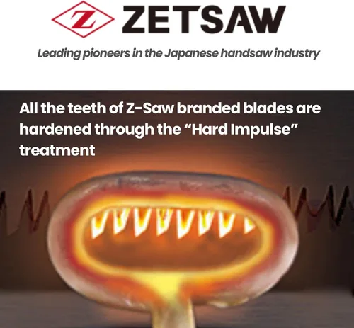 Vista 6 de Z-saw Sierra de tubo de PVC, sierra de tracción japonesa para tubos de PVC y PE, placas de plástico y acrílico, hoja reemplazable (PVC240)