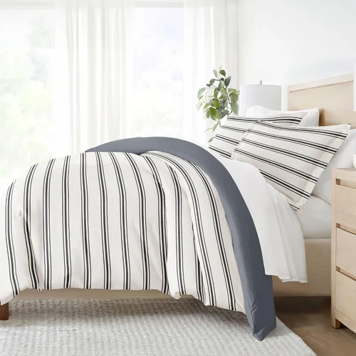 Vista 37 de Linen Market Funda de edredón individual para cama individual – Experimenta una comodidad similar a un hotel con una suavidad inigualable