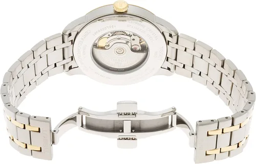 Vista 2 de Tissot Mens T0994082203800 Chemin Des Tourelles Automatic Silver Dial Two-tone Watch