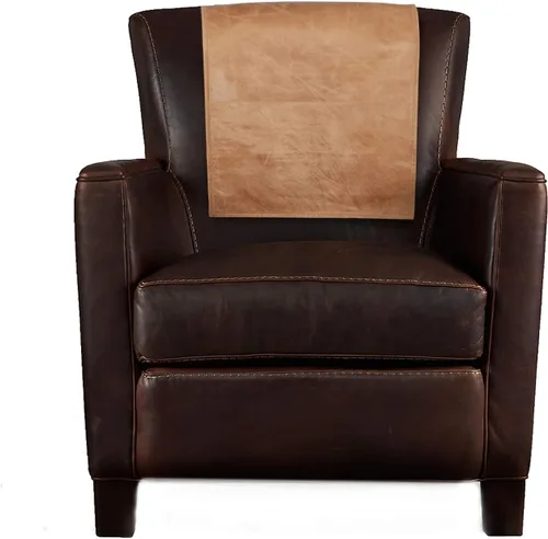 Vista 14 de LL LEATHER LOVERS Funda de cuero para reposacabezas de silla reclinable, sofá, sofá biplaza, protector de muebles, funda para asiento de teatro