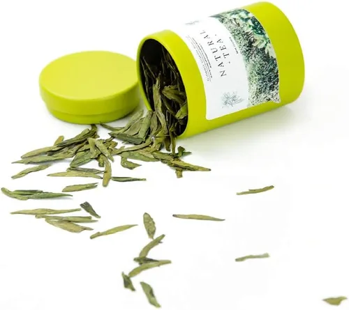 Vista 6 de Caja de lata pequeña con tapas herméticas para almacenamiento de café, té, caramelos, hojas sueltas, té, latas de té, 5 unidades (cinco colores, S)