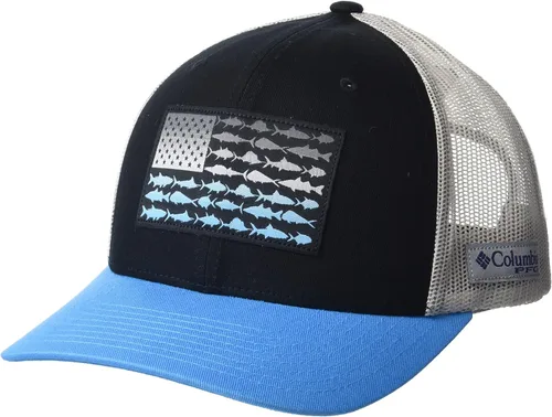 Vista 8 de Columbia Gorra de Béisbol de Malla con Logotipo PFG Unisex para Adultos