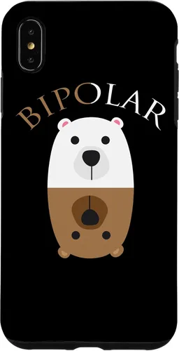 Vista 7 de iPhone 15 Bipolar Bonita funda de regalo de oso polar para trastorno mental