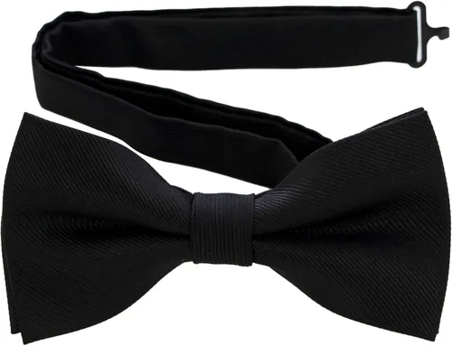 Vista 3 de JEMYGINS Juego de pajarita y bolsillo cuadrado de color liso con gemelos para hombre
