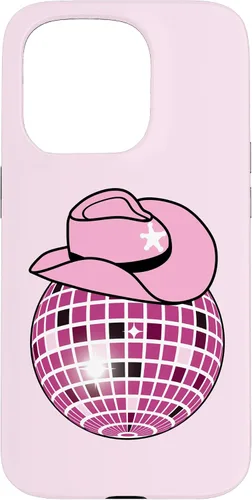 Vista 14 de Cowboy Hat Disco Ball Pink Cowgirl Case for iPhone 17