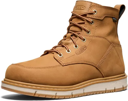 Vista 4 de KEEN Utility Men's San Jose 6" Soft Toe Waterproof Wedge Work Boots