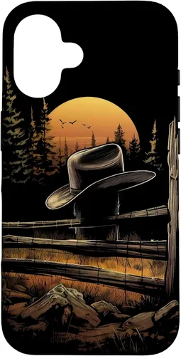 Vista 28 de Cowboy Hat Farm Outdoor Ranch Cowgirl Western Case for iPhone 17