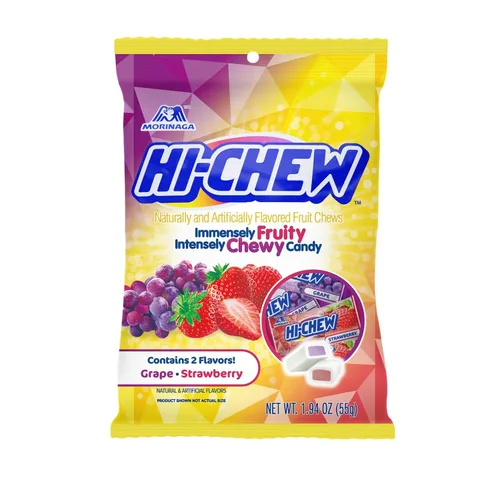 Vista 33 de HI-CHEW Mezcla Superfruit, 3.17 oz, 6 piezas, sin gluten, elaborada con sabores de frutas naturales y artificiales