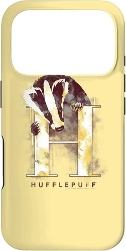 Vista 30 de Harry Potter Carcasa de acuarela Hufflepuff para iPhone 17