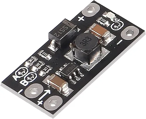 Vista 5 de AITRIP 10 unids 1.5A multifunción Mini Boost Module Step Up Board 3.7V a 5V 8V 9V 12V Step Up Board con indicador LED para DIY módulo de voltaje