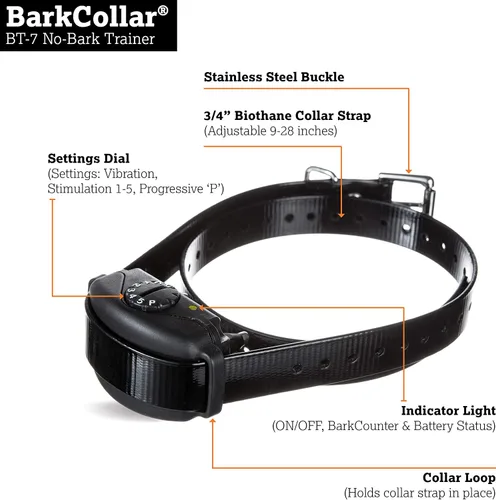 Vista 2 de Dogwatch Collar antiladridos para perros pequeños a grandes, dispositivo de entrenamiento impermeable para control de ladridos con funciones