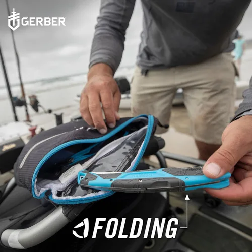 Vista 4 de Gerber Gear Controller - Filete plegable – Cuchillo de pesca de agua salada – Accesorio de pesca resistente a la corrosión – Equipo premium – 6